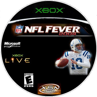 NFL Fever 2004 (USA) Game Disc